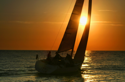 Sailboat at Sunset
